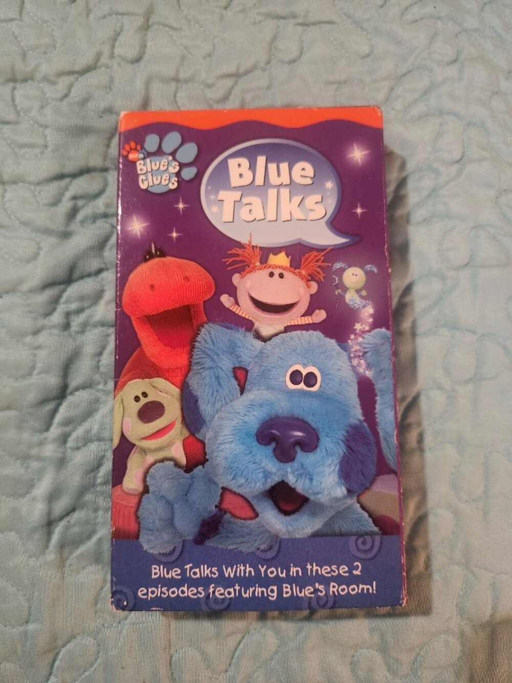 Blues Clues Blues Talks VHS Tape 2004